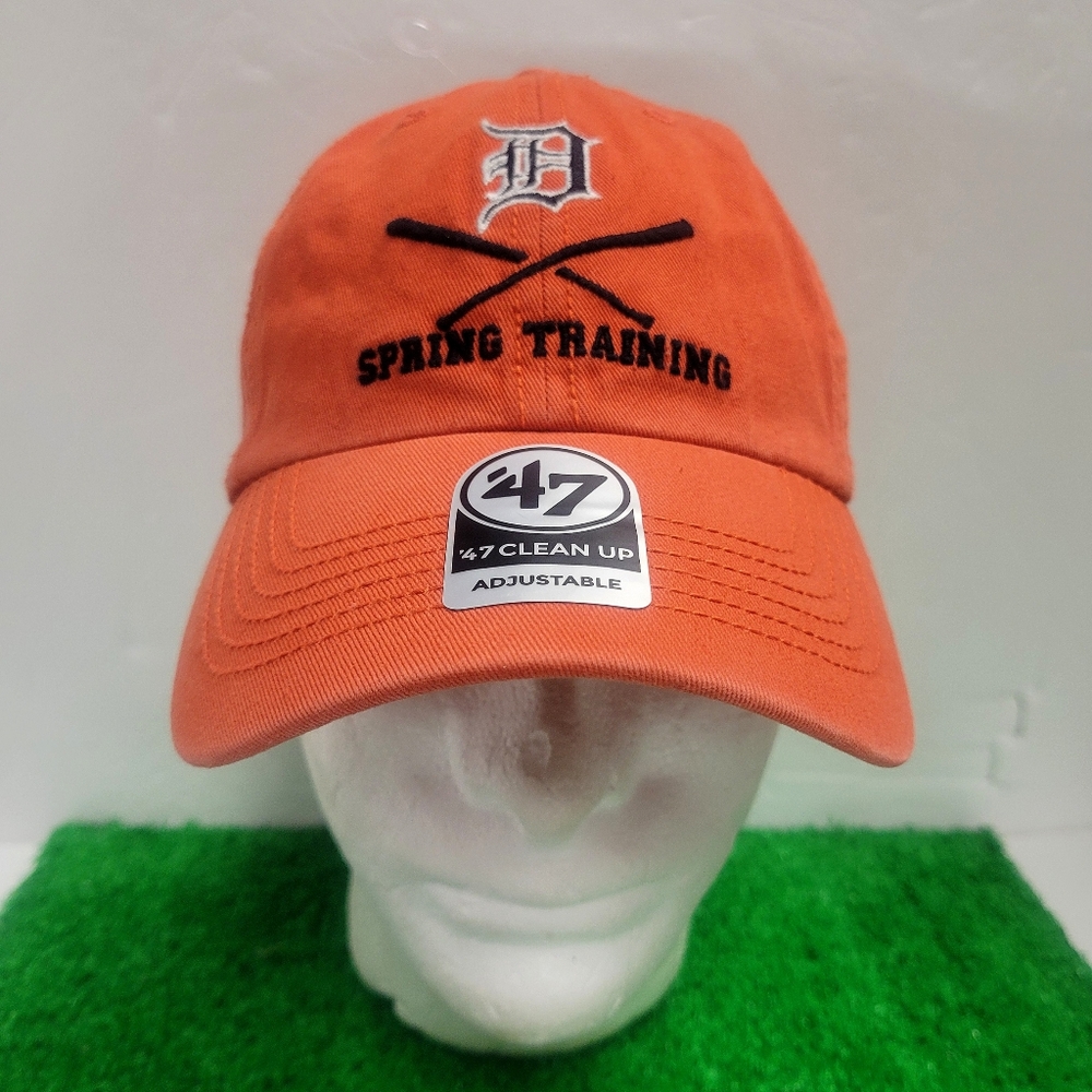 Detroit Tigers Hat Spring Training 47 Brand Strapback Adjustabl Cap MLB Baseball